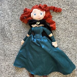 Disney Merida Doll with Teal and Black Outfit